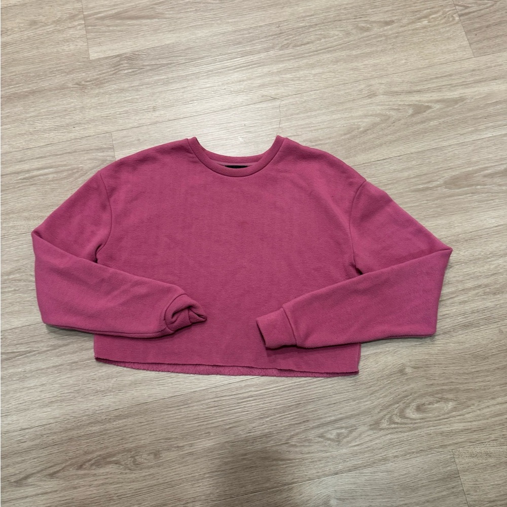 TopShop crop sweatshirt